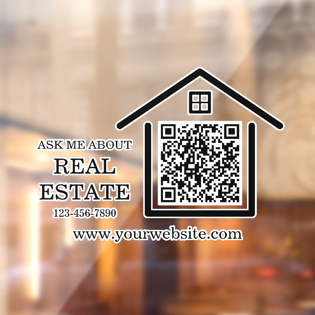 Modern Real Estate Marketing QR Code (Sheet 2)