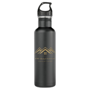Modern Real Estate Promotional Realtor Logo 710 Ml Water Bottle