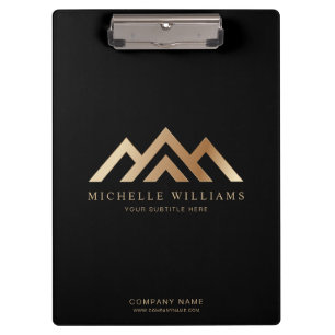 Modern Real Estate Promotional Realtor Logo Clipbo Clipboard