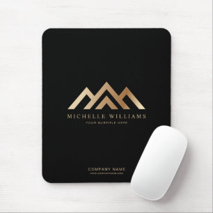 Modern Real Estate Promotional Realtor Logo Mouse Pad
