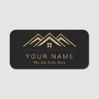 Modern Real Estate Promotional Realtor Logo