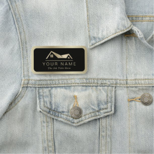 Modern Real Estate Promotional Realtor Logo Name Tag
