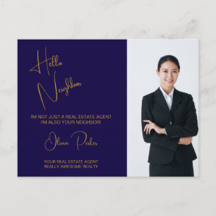 Modern Real Estate Promotional Realtor Postcard