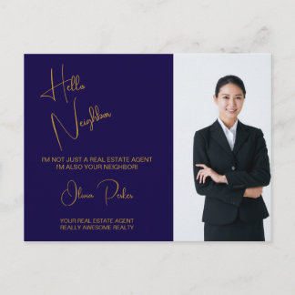 Modern Real Estate Promotional Realtor Postcard