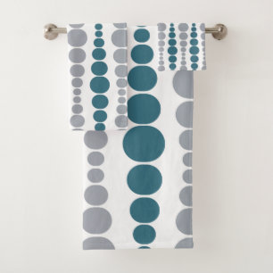 Modern Rectangles  Bath Towel Set