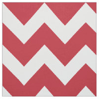 Modern Red and White Chevron Stripes Pattern