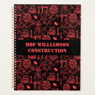 modern red brick Architectural Blueprint Engineer Planner