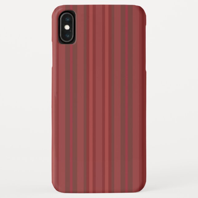 Modern Red Case-Mate Barely There iPhone XS Max Case (Back)