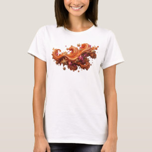 Modern Red CHRISTMAS MAGIC Quote Shirt