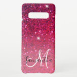 Modern Red & Pink Glitter Sparkles Name Samsung Galaxy Case<br><div class="desc">Introducing our sensational product: Modern Red & Pink Glitter Sparkles! Add a touch of glamour and pizzazz to your life with these mesmerising glitter sparkles, designed to captivate and dazzle all who lay eyes on them. Whether you're looking to adorn your personal belongings, create stunning crafts, or add a touch...</div>