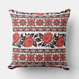 Modern Red Roses  Cushion