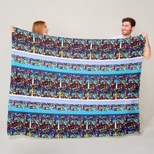 Modern Renaissance  Fleece Blanket