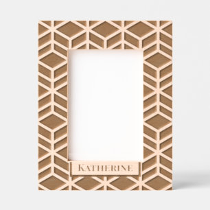 Modern Repeat Pattern Etched Frames