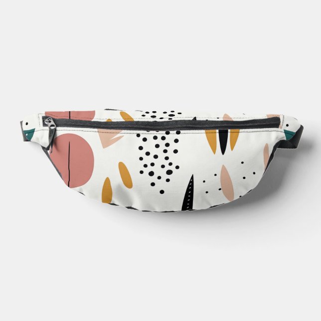 Modern Retro Boho Abstract Collection Bum Bags (Lay Down)