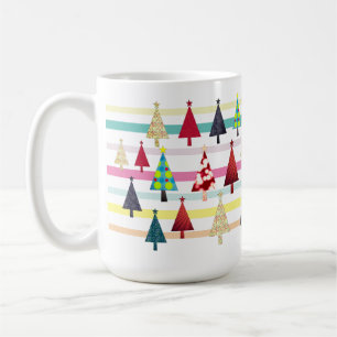 Modern Retro Christmas  Coffee Mug