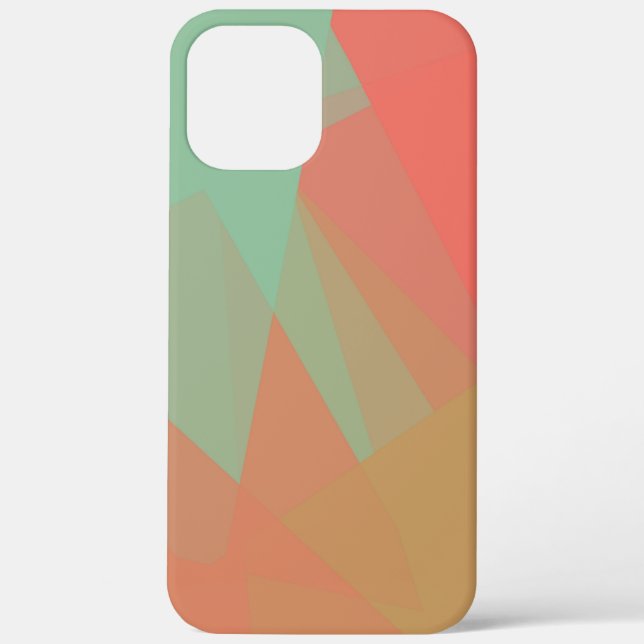Modern Retro Colours Geometric #13 Case-Mate iPhone Case (Back)