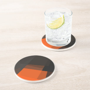 Modern Retro Colours Geometric #13 Coaster