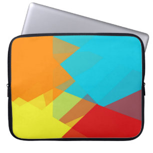 Modern Retro Colours Geometric #14 Laptop Sleeve