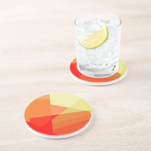 Modern Retro Colours Geometric #23 Coaster