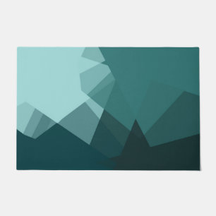 Modern Retro Colours Geometric #27 Doormat