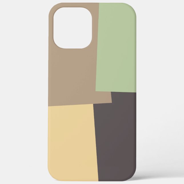Modern Retro Colours Geometric #31 Case-Mate iPhone Case (Back)