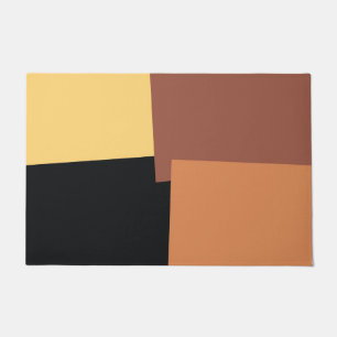 Modern Retro Colours Geometric #35 Doormat