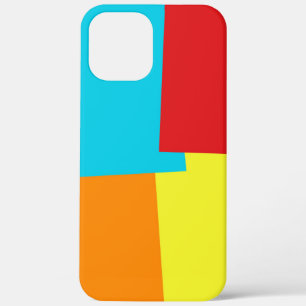 Modern Retro Colours Geometric #4 iPhone 12 Pro Max Case