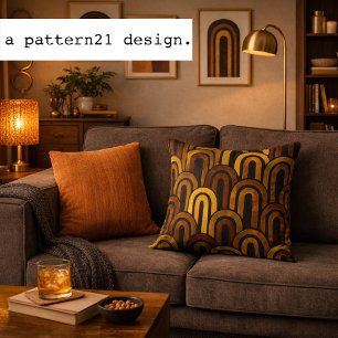 modern retro cushion