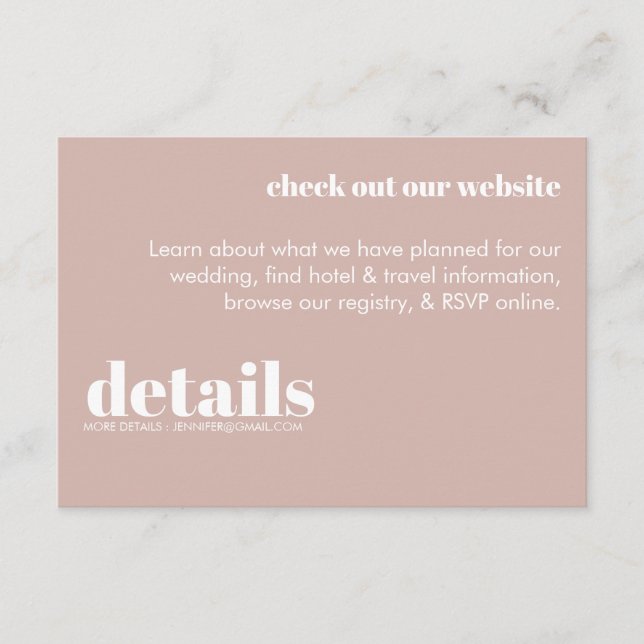 Modern Retro Enclosure Card  (Front)