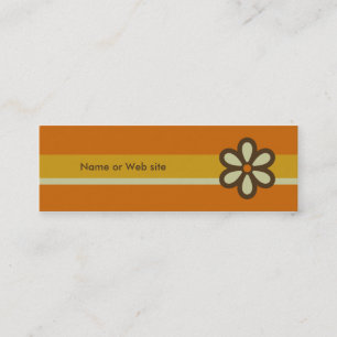 Modern Retro Profile Card - Social Networking Card