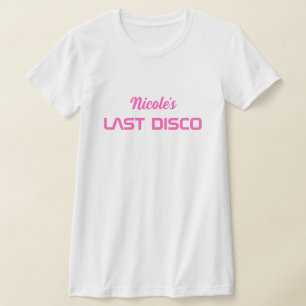 Modern Retro Space Bachelorette T-Shirt