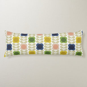 Modern Retro Vintage, Charm Summer Flower Stem Body Cushion