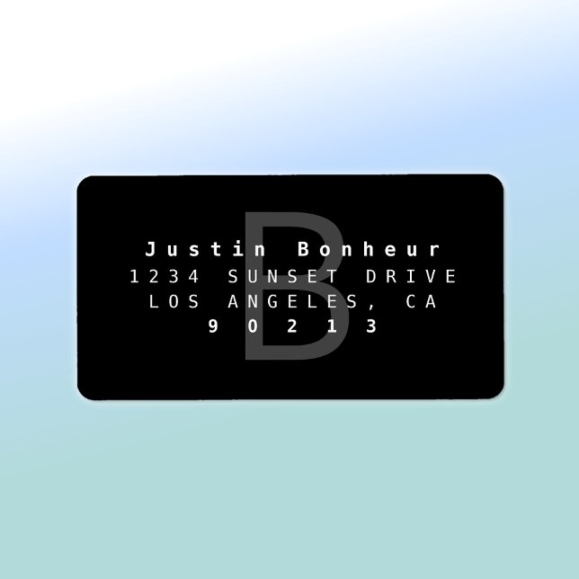 Modern Return Address Label (Creator Uploaded)