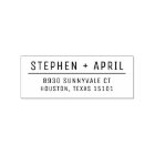 Modern Return Address Stamp