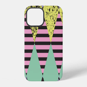 Modern Rhombus: Abstract Seamless Style. iPhone 12 Case