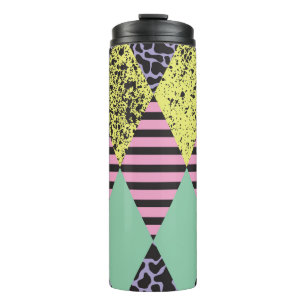 Modern Rhombus: Abstract Seamless Style. Thermal Tumbler