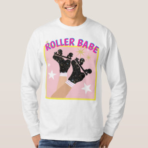 Modern Roller Skater Derby Skating Gift    T-Shirt