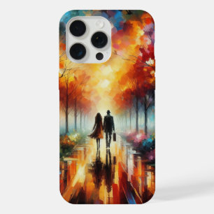 Modern Romance with Vibrant Colours iPhone 15 Pro Max Case