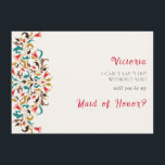 Modern Romantic Elegant Floral Wreath Wedding Menu<br><div class="desc">Beautiful Invitation to celebrate Special occasions and festivals comes with digital and E-invitation as per your request. We would love to replicate our designs to make multiple products like rsvp cards, labels envelopes, and more. Customisation is available for ready to print on request at info@shamaurcreatif@gmail.com. Look Forward to hearing from...</div>