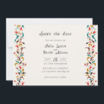 Modern Romantic Elegant Floral Wreath Wedding Save The Date<br><div class="desc">Beautiful Invitation to celebrate Special occasions and festivals comes with digital and E-invitation as per your request. We would love to replicate our designs to make multiple products like rsvp cards, labels envelopes, and more. Customisation is available for ready to print on request at info@shamaurcreatif@gmail.com. Look Forward to hearing from...</div>