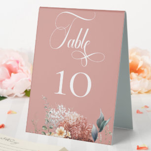 Modern Romantic Pink Garden Floral Wedding