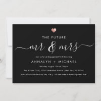 Modern Rose Future Mr and Mrs Engagement Party