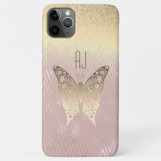 Modern Rose Gold Case-Mate iPhone Case (Back)