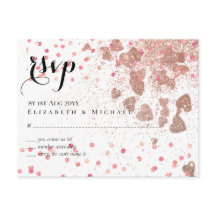 Modern Rose Gold Trendy Budget Wedding