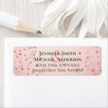 Modern Rose Gold Trendy Budget Wedding