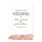 Modern Rose Gold Wedding Welcome Sign Poster
