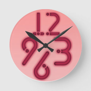 Modern Round Clock