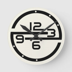 Modern Round Clock