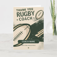 Modern Rugby Team Coach