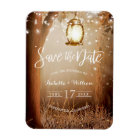 Modern  Rustic Country String Lights Save the Date